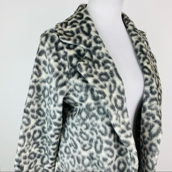 A New Day Leopard Print Coat Small - Picture 7 of 15